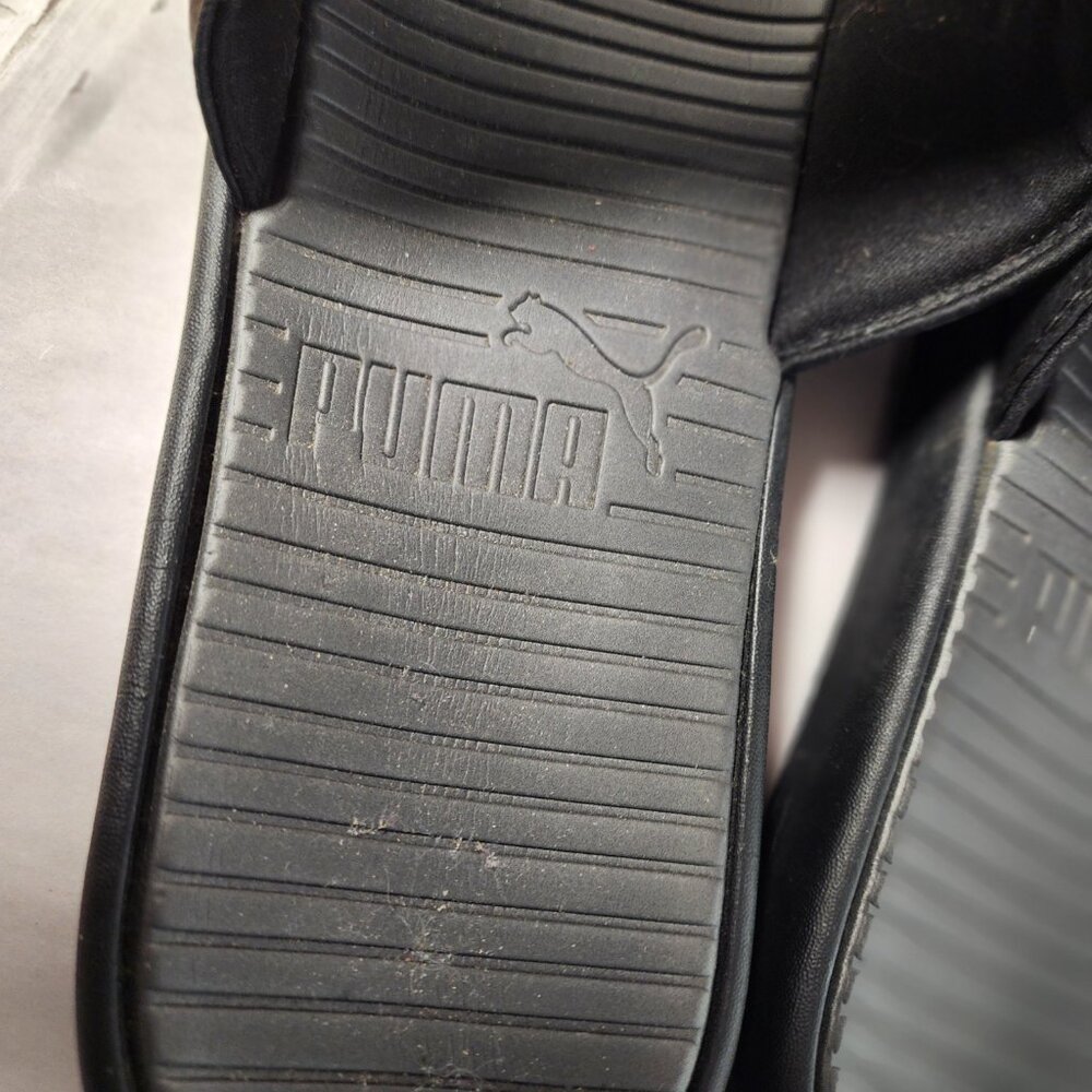 Puma Mens Cool Cat 2.0 black slip on sandals 11 - Picture 7 of 7